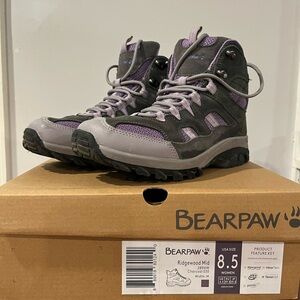 BearPaw Ridgewood Mid Hiking Boots W8.5